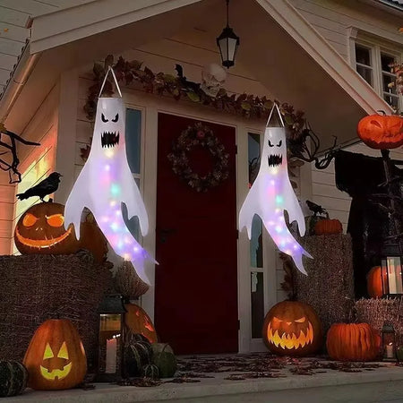 Halloween LED Light Hanging Ghost For Halloween Party