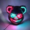 Festival Animal Light Up Ball Mask